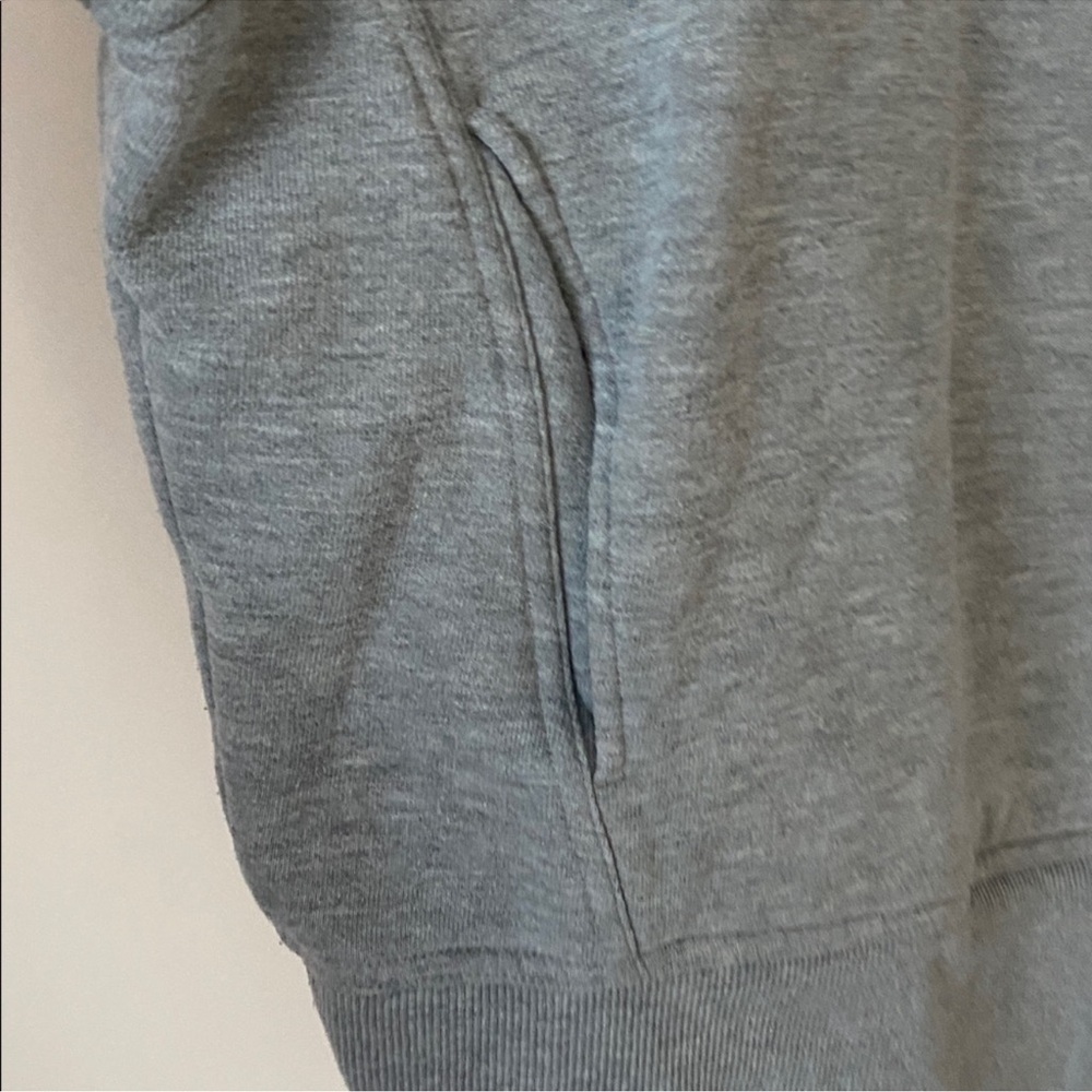 Alo gray hazy mock neck pullover sweatshirt S - Picture 4 of 8